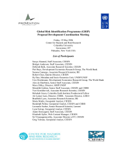 GRIP Participant List