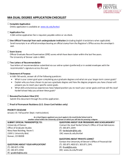 Dual graduate degree programs