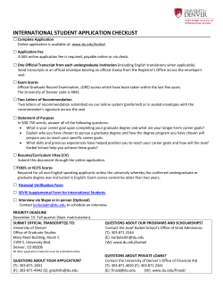 International graduate students