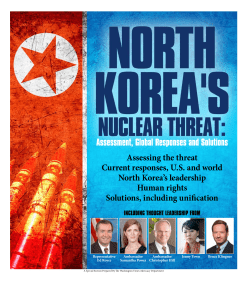 Special Report on North Korea's Nuclear Threat