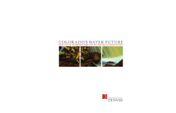 Colorado's Water Future