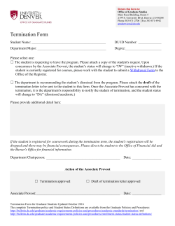Termination