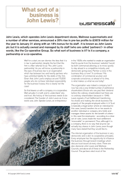 Here is a sample article from a recent edition of Business Cafe