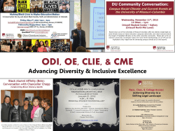 2015-16 ODI-CME end of year presentation