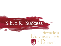 SEEK Success 2015
