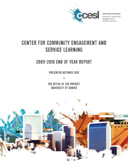 2009-2010 CCESL End-of-Year Report (PDF)