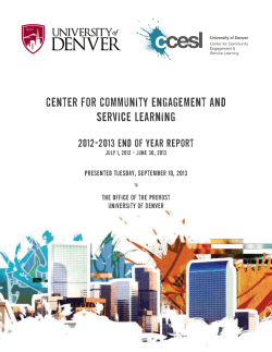 2012-2013 CCESL End-of Year Report (PDF)