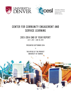 2013-2014 CCESL End-of Year Report (PDF)