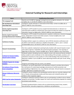 download this list of external research funding opportunities