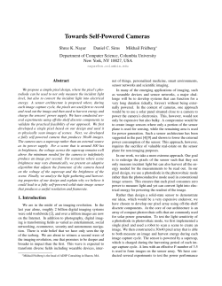 it uses that energy to record and read out an image