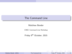 Functions and Shell Scripts