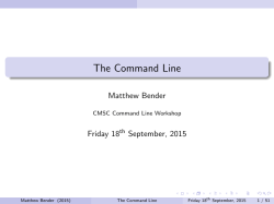 Shells (Intro-Piping)