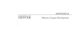 Appendix B: Historic Campus Development