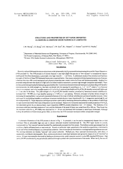 Structure and Properties of Jet Vapor Deposited Aluminum-Aluminum Oxide Nanoscale Laminates