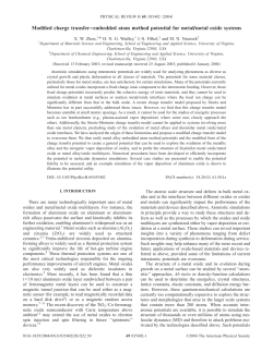 Modified Charge Transfer-Embedded Atom Method Potential for Metal/Metal-Oxide Systems