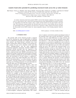 Analytic Bond-Order Potential for Predicting Structural Trends Across the sp-Valent Elements