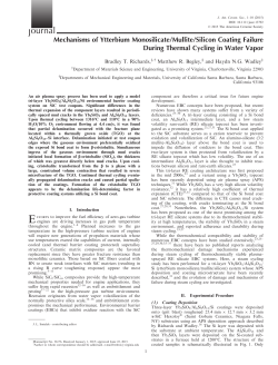 Mechanisms of Ytterbium Monosilicate/Mullite/Silicon Coating Failure During Thermal Cycling in Water Vapor