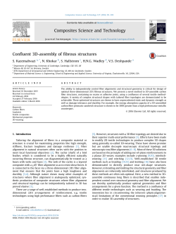 Confluent 3D-Assembly of Fibrous Structures