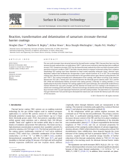 Reaction, Transformation and Delamination of Samarium Zirconate Thermal Barrier Coatings