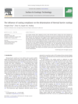 The Influence of Coating Compliance on the Delamination of Thermal Barrier Coatings