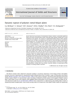 Dynamic Rupture of Polymer-Metal Bilayer Plates