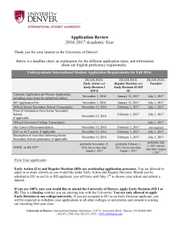 International Checklist