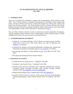 May 2007 Annual Report