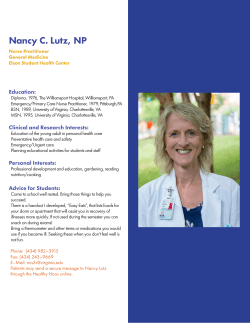 Nancy Lutz, NP