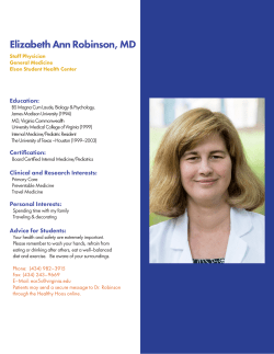 Elizabeth Robinson, MD