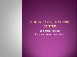 Fisher Early Learning Center