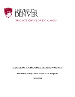 MSW Handbook 2015-2016