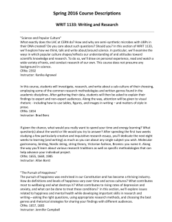 Individual Course descriptions are available on this PDF.