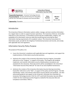 Information Security Policy (1.10.080)