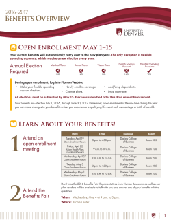 Benefit Overview