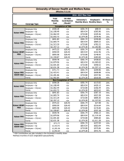Benefit Rates