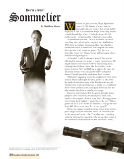 Sommelier