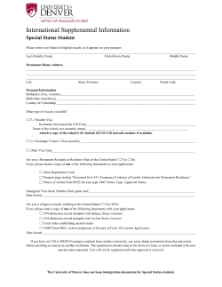 international supplemental form