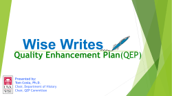 QEP Presentation