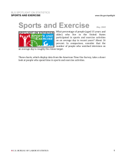 Sports and Exercise