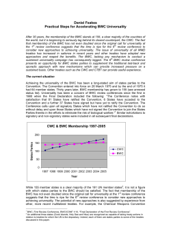 Practical steps for accelerating BWC universality