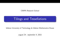 opening presentation