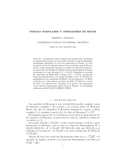 Notas de R. Miatello