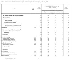 Nonfatal Occupational Injury Incidence Rates in Puerto Rico