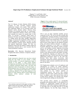 PDF file for Improved Preliminary Estimation of Total Employment Change for the U.S. Current Employment Statistics Survey