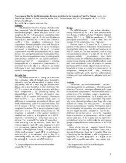 PDF file for Nonresponse Bias for the Relationships Between Activities in the American Time Use Survey