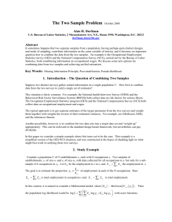 PDF file for The Two Sample Problem