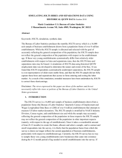 PDF file for Simulating JOLTS Hires and Separations Data Using Historical QCEW Data