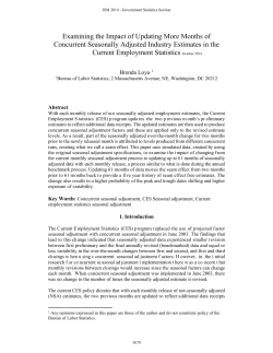 PDF file for Examining the Impact of Updating More Months of Concurrent Seasonally Adjusted Industry Estimates in the Current Employment Statistics