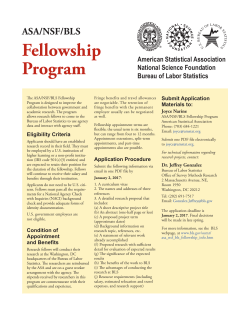 See the ASA Brochure