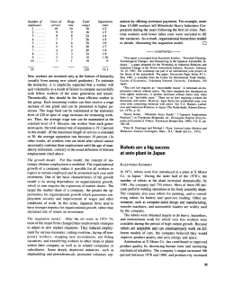 Robots are a big success at auto plant in Japan